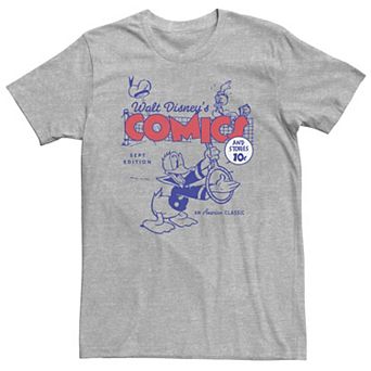 Big & Tall Disney Donald Duck Retro Comic Cover Hat Tee