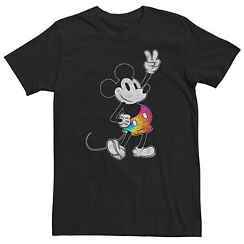 Big & Tall Disney Mickey & Friends Mickey Tie Dye Pants Portrait Tee