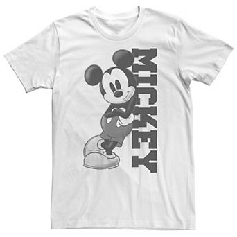 Disney's Mickey Mouse Big & Tall Leaning on Name Tee