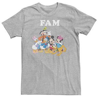Big & Tall Disney Mickey & Friends Group Shot Fam Tee