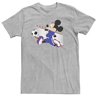Big & Tall Disney Mickey & Friends Japan Soccer Tee