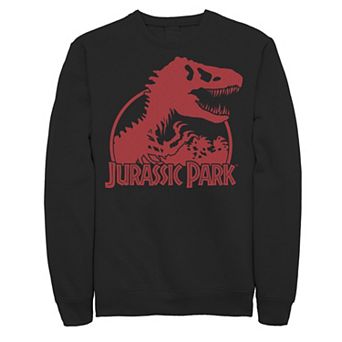 Men's Jurassic Park Classic T-Rex Skeleton Logo Sweatshirt