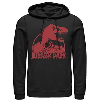 Men's Jurassic Park Classic T-Rex Skeleton Logo Hoodie