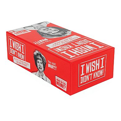 I Wish I Didn't Know! Trivia You'll Never Forget Adult Card Game