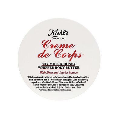 Creme de Corps Soy Milk & Honey Whipped Body Butter