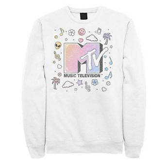 Men's MTV Music Television Doodles Logo Sweatshirt