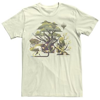 Men's Magic The Gathering Witherbloom School Grounds Collage Tee