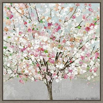 Amanti Art Spring Love Framed Canvas Wall Art