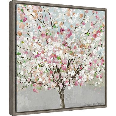 Amanti Art Spring Love Framed Canvas Wall Art