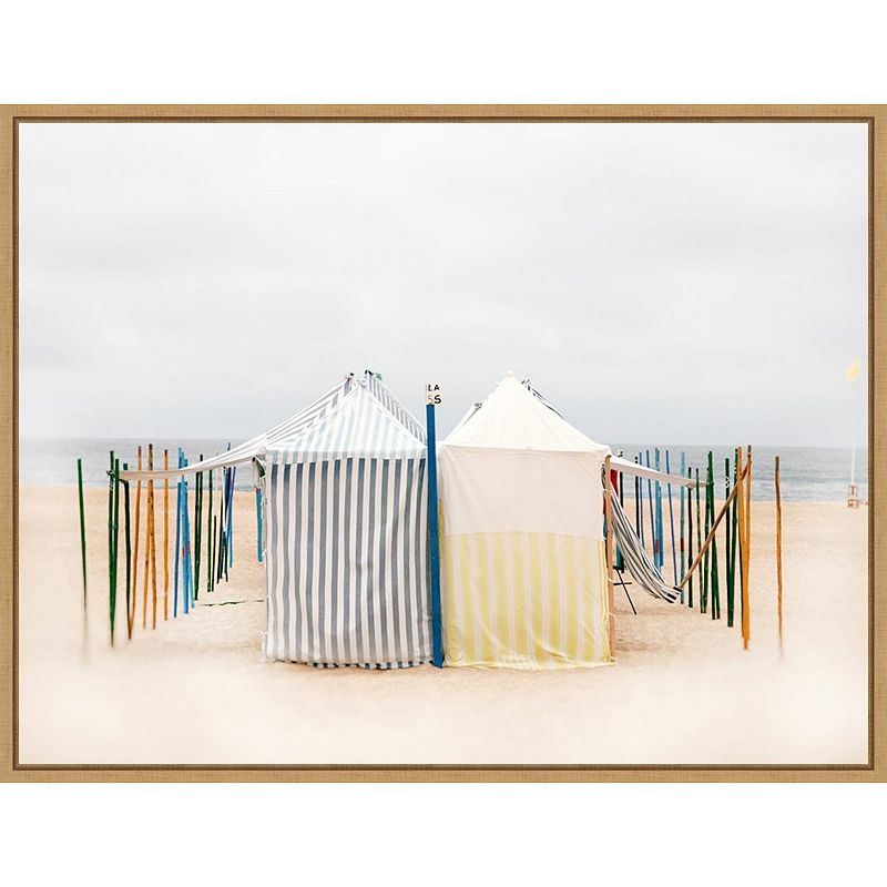 17973821 Amanti Art Seaside 5 Beach Framed Canvas Wall Art, sku 17973821