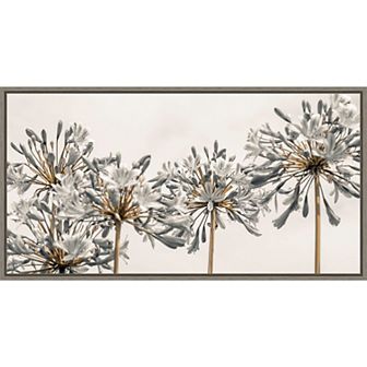 Amanti Art African Lily Flowers II Framed Canvas Wall Art