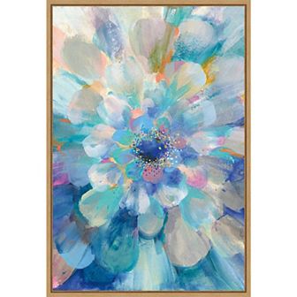 Amanti Art Intensity Floral II Framed Canvas Wall Art