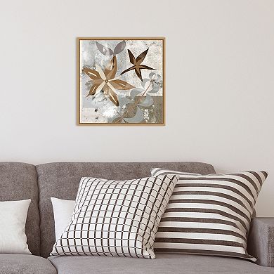 Amanti Art Autumn Forest Flowers II Framed Canvas Wall Art