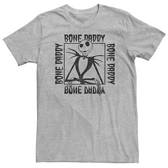Disney's The Nightmare Before Christmas Jack Skellington Big & Tall Bone Daddy Frame Tee