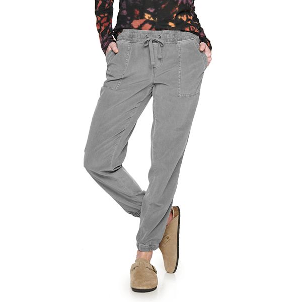 Women's Sonoma Goods For Life® Elastic-Waist Corduroy Jogger Pants