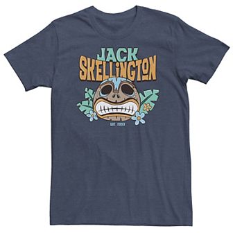 Big & Tall Disney The Nightmare Before Christmas Jack Skellington Tiki Face Tee