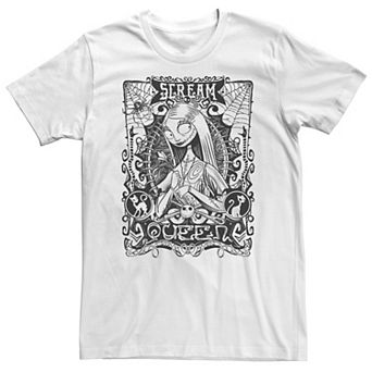 Big & Tall Disney The Nightmare Before Christmas Sally Scream Queen Tee