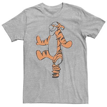 Big & Tall Disney Winnie The Pooh Tigger Art Sketch Tee