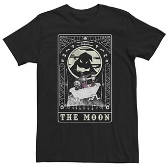 Big & Tall Disney The Nightmare Before Christmas The Moon Card Tee