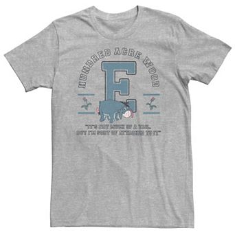 Big & Tall Disney Winnie The Pooh Eeyore Not Much Of A Tail Quote Tee