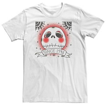 Big & Tall Disney The Nightmare Before Christmas Jack Skellington Since 1993 Tattoo Tee