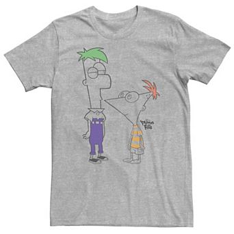 Disney's Phineas And Ferb Big & Tall Boys Of Summer Tee