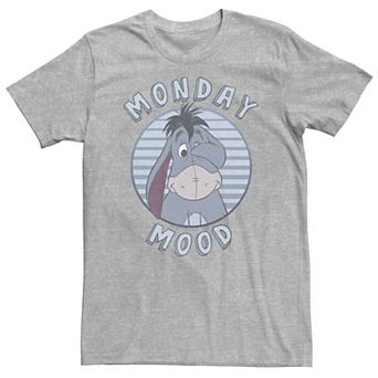 Big & Tall Disney Winnie The Pooh Eeyore Monday Mood Tee