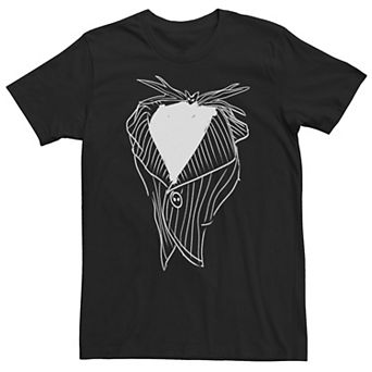Big & Tall Disney The Nightmare Before Christmas Jack Skellington Costume Tee