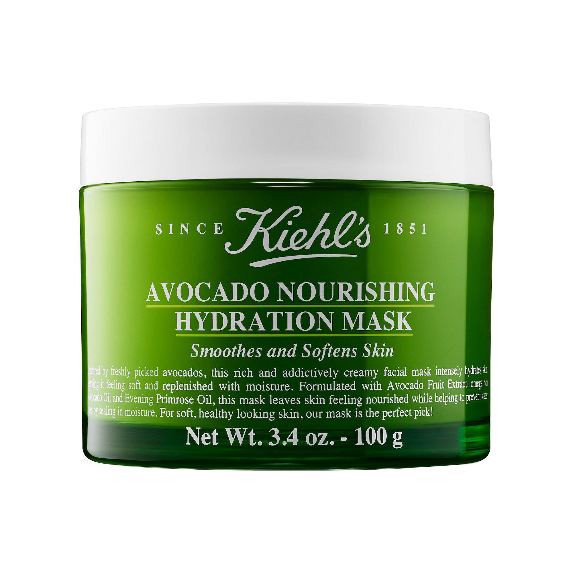 Kiehls Since 1851 Avocado Nourishing Hydration Mask, Size: 3.4 FL Oz, None