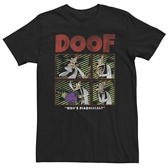Big & Tall Disney Phineas And Ferb DOOF Box Up Tee