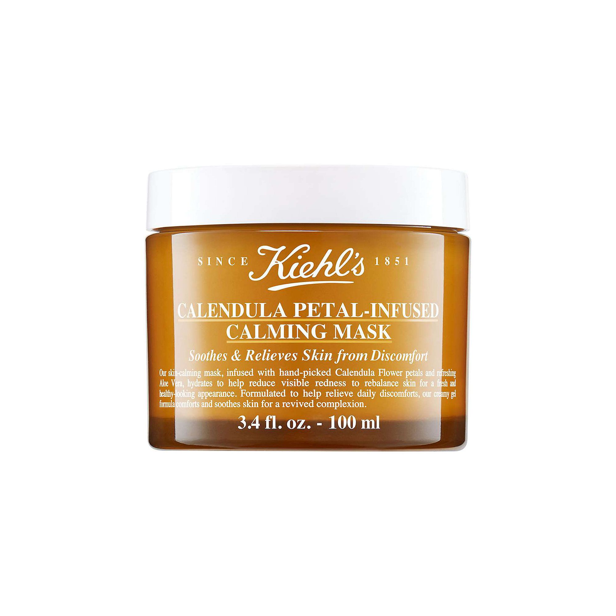 Kiehls Since 1851 Calendula Petal-Infused Calming Mask with Aloe Vera, Siz