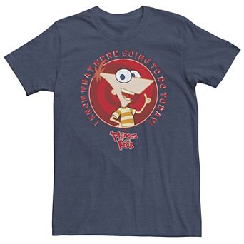 Big & Tall Disney Phineas And Ferb Tee