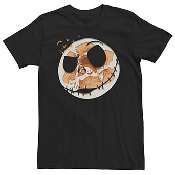 Big & Tall Disney The Nightmare Before Christmas Jack Skellington Paper Cut Fill Tee