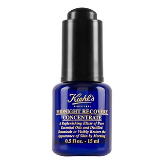 Kiehl's Since 1851 Mini Midnight Recovery Concentrate Moisturizing Face Oil Serum