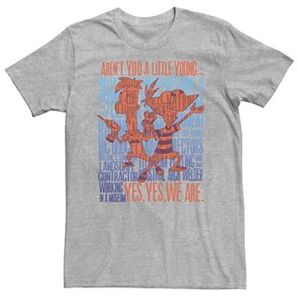 Big & Tall Disney Phineas And Ferb A Little Young Poster Tee