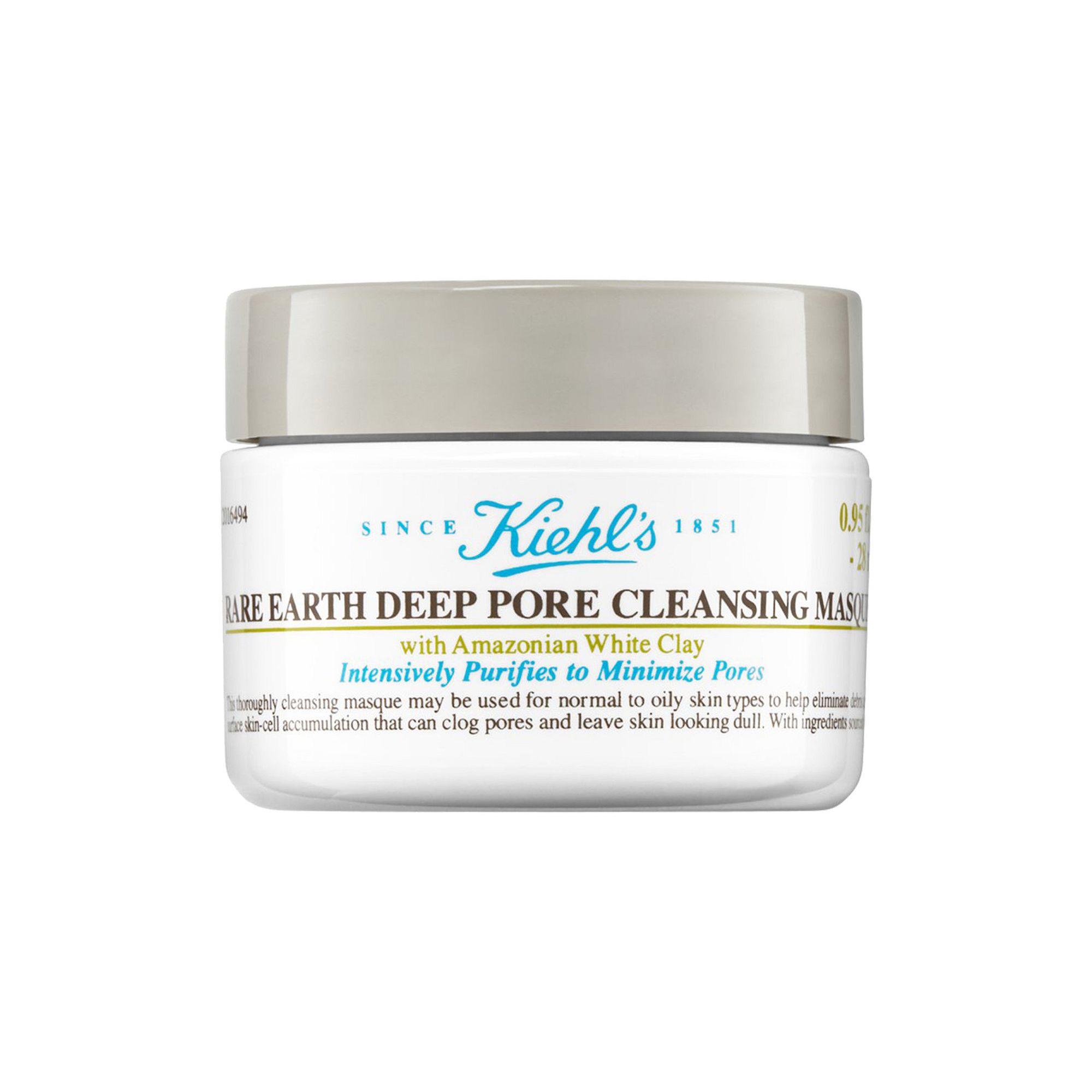 Kiehls Since 1851 Rare Earth Deep Pore Minimizing Cleansing Clay Face Mask
