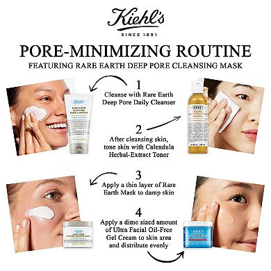 Rare Earth Deep Pore Minimizing Cleansing Clay Face Mask