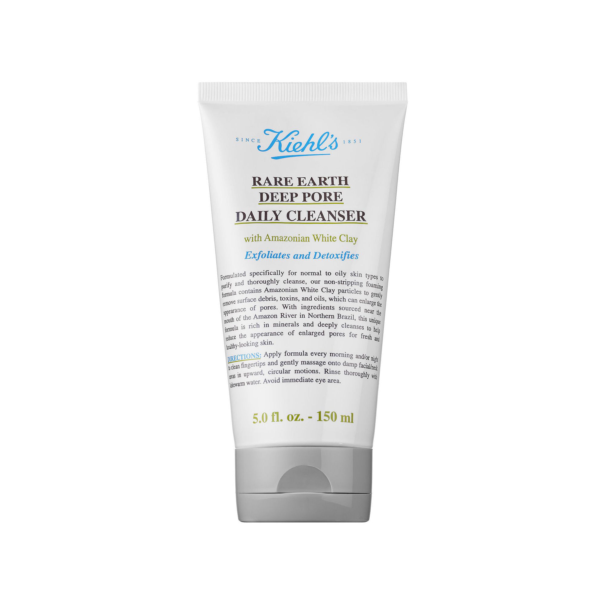 Kiehls Since 1851 Rare Earth Deep Pore Daily Cleanser, Size: 5 FL Oz, None