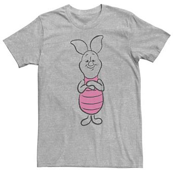Disney's Winnie The Pooh Big & Tall Sweet Piglet Art Sketch Tee