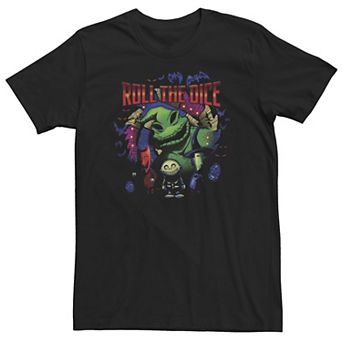 Big & Tall Disney The Nightmare Before Christmas Oogie Roll The Dice Tee