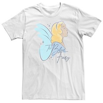 Big & Tall Disney Pinocchio The Blue Fairy Watercolor Tee