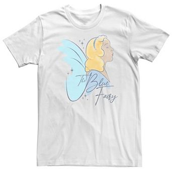 Big & Tall Disney Pinocchio The Blue Fairy Watercolor Tee
