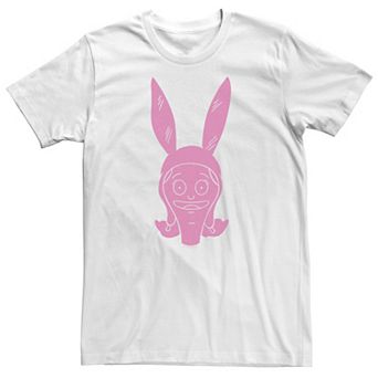 Big & Tall Bob's Burgers Louise Happy Big Face Tee