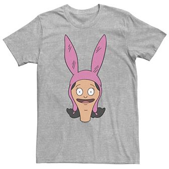 Big & Tall Bob's Burgers Louise Happy Big Face Tee