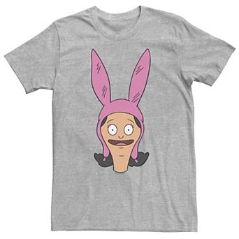 Big & Tall Bob's Burgers Louise Happy Big Face Tee