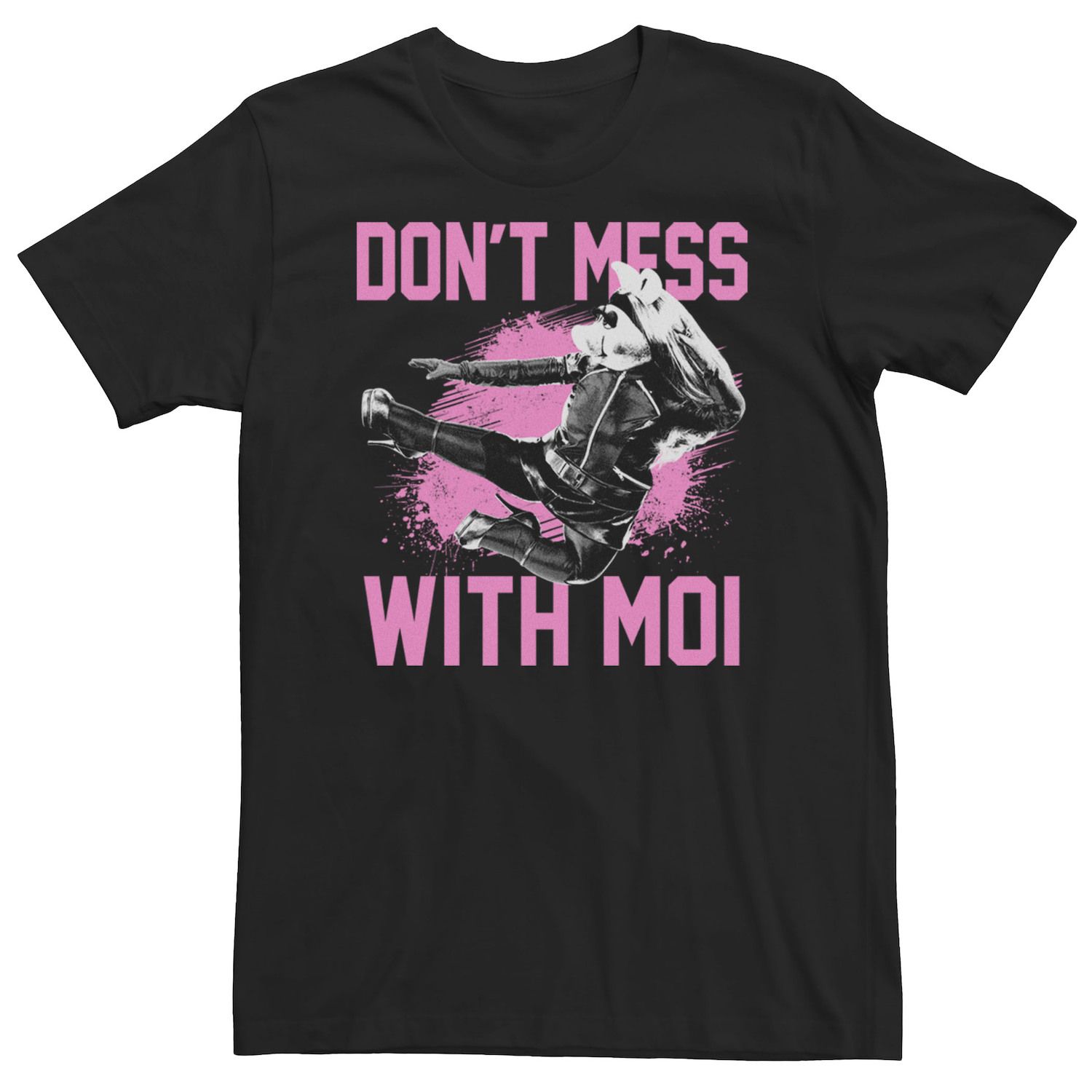 Image for Disney Big & Tall The Muppets Miss Piggy "Don't Mess With Moi" Tee at Kohl's.