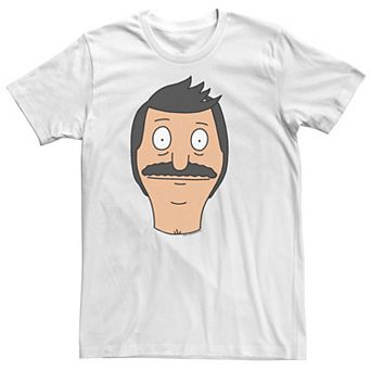 Big & Tall Bob's Burgers Bob Big Face Tee