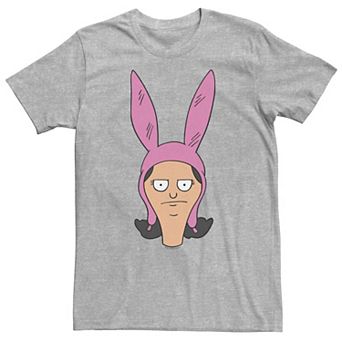 Big & Tall Bob's Burgers Louise Angry Big Face Tee