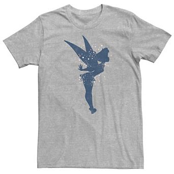 Big & Tall Disney Peter Pan Tinkerbell Americana Shadow Tee