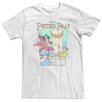 Big & Tall Disney Tinkerbell Pastel Duel Vintage Poster Tee